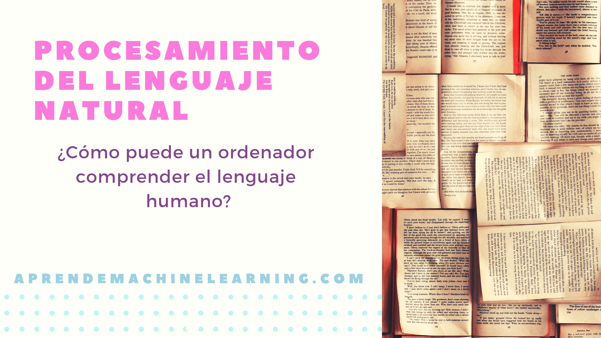 Procesamiento del Lenguaje Natural (NLP) | Aprende Machine Learning